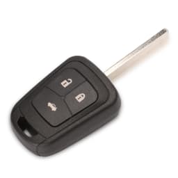 jingyuqin Remote Key Shell for Chevrolet Camaro Sonic Cruze Malibu Volt Spark Equinox Key Fob Case 2/3 Button Replacement