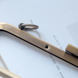 K643 Square 20CM Screw Design Double ring Belt loop metal purse frame Gold, gun black, bronze DIY Kiss Lock Bag Accessories
