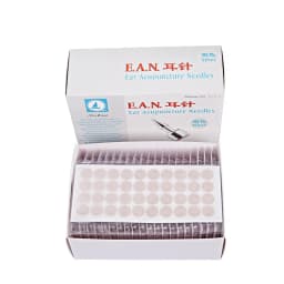 100 pcs ear acupuncture needles qizhou sterile acupunture needle for single use ear massage needle