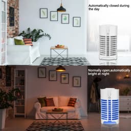 Indoor Bug Zapper Flying Insect Killer Using Unique UV Light Trap Technology & Sensor | Electronic Fly Repeller/Repellent