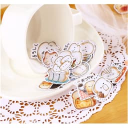40pcs Creative Cute Self-made Bread Story/ Food Scrapbooking Stickers /Decorative Sticker /DIY Craft Photo Albums Kawaii