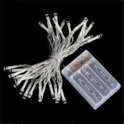 2M/3M/4M/5M/10M LED String Light 3xAA Battery Operated Fairy PVC String Light Party Christmas Wedding New Year Decoration