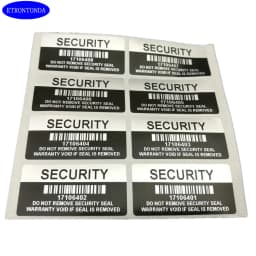 500pcs 40*20mm VOID Security Labels Removed Tamper Evident Warranty Sealing Sticker 1.57'' x 0.78''