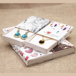 Diy Multi Gift Box Handmade Love Wedding Box Dreamcatcher Jewelry Necklace Pendant Box Earring Box 12pc+12 Inner Card Per Lot
