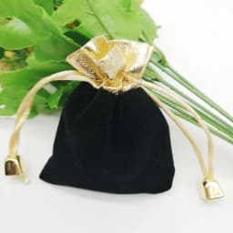 High Quality 100pcs Drawstring Velvet Jewelry Gift Package Bags & Pouches Phnom Penh Gold Bead Display Packaging Gift Bags