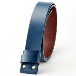 No Buckle Belt Genuine Leather Vintage Belt Width 3.7cm