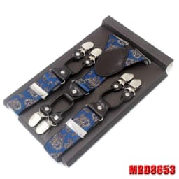 Man's Suspenders Casual Straps Y-Back Shape Men's Trousers Suspensorio Elastic Clips-On Ceinture Suspendue 3.5*120cm