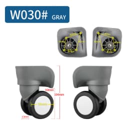 Luggage Replacement Wheels Suitcase on Wheels Replacement 14-30 Inch Luggage Accessories Silent Wheels for A  Luggage Casters