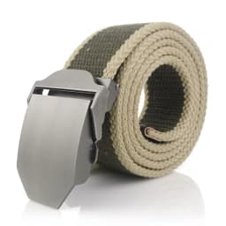 Men&women Canvas Belt Solid Alloy Buckle Luxury Jeans Belts For Men Vintage Tactical Belt Military Nylon Strap Male