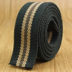 SupSindy Men 3.8cm Width Canvas Belt Without Buckle Thicken Weave Strap 20 Colors Pure Color Stripe Belts for Women 110cm-160cm