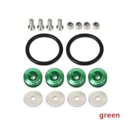 JDM Quick Release Fasteners Are Ideal For Front Bumpers, Rear Bumpers, And Trunk / Hatch Lids