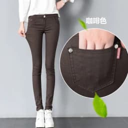 Spring Women's Oversize 34 White Pencil Pants Casual Cotton Leggings Trousers Office Slim Pantalones Elegant Stretch Sweatpant