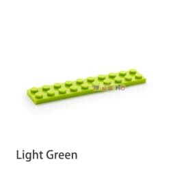20pcs DIY Building Blocks Thin Figures Bricks 2x10 Dots Educational Creative Size Compatible With 3832 Plastic Toys for Children