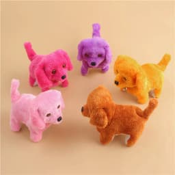 New Cute Funny Walking Dog Barking Toy Electric Robot Dog Children Kids Toys Electronic Pets Toy Will Walk robot pet