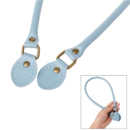 Handle Bag Straps Genuine Leather 40cm/50cm/60cm Handle Belt Shoulder Bag Handles Replacement for Handbags Strap DIY Accessories