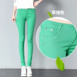 Spring Women's Oversize 34 White Pencil Pants Casual Cotton Leggings Trousers Office Slim Pantalones Elegant Stretch Sweatpant