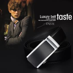 COWATHER 2021 luxury men belt for men automatic alloy buckle high grade cow leather belt vintage design Cowskin Male Strap CZ117