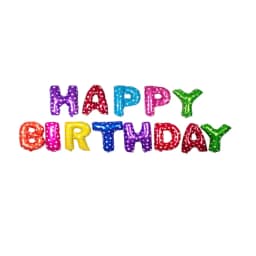 16 inch Letters HAPPY BIRTHDAY Foil Balloons Happy Birthday Party Decoration Kids Alphabet Air Balloons Baby Shower Supplies
