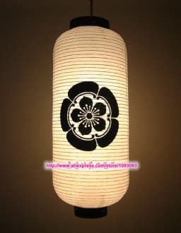 Sakura Japanese Paper Lamp Customized Handmade Lantern Restaurant Cusinine Hotel Spa Shop Room Decoration
