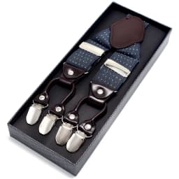 Man's Suspenders Casual Straps Y-Back Shape Men's Trousers Suspensorio Elastic Clips-On Ceinture Suspendue 3.5*120cm
