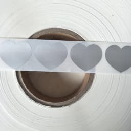 1000pc/Roll 30*35mm Gold Or Silver Love Heart Scratch Off Stickers,Secret Message/Wedding/Lovers Game Scratching Label Sticker