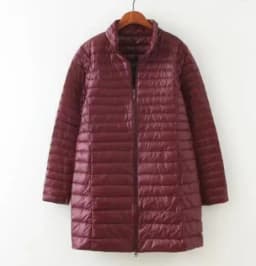 SEDUTMO Winter Down Jackets Women Long Ultra Light Duck Down Coat Slim Puffer Jacket Autumn Parkas ED619