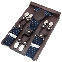 Man's Suspenders Casual Straps Y-Back Shape Men's Trousers Suspensorio Elastic Clips-On Ceinture Suspendue 3.5*120cm