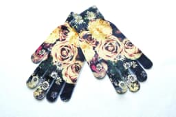 Lovely Unisex Animals Digital Pattern Cat Winter Elastic Knit Touch Screen Gloves Men Women Warm Full Finger Dancing Gloves B48