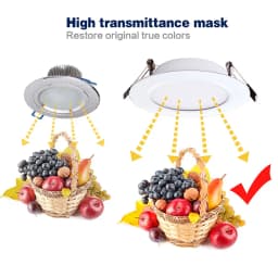 10 pcs Dimmable Waterproof LED Downlight AC220V 230V 5W 7W 9W 12W 15W 18W LED Indoor Lamp Recessed LED Spot Light For Bathroom