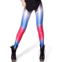 42 Design Women Galaxy Leggings Rainbow Cloud Black Green Muscle Mermaid printed Leggings pants Leggins 4XL