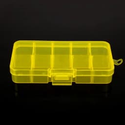 Cheap 10 cells Plastic lots Adjustable Jewelry Storage Box Case Craft Organizer Ring Earring Beads Pills Container for Display