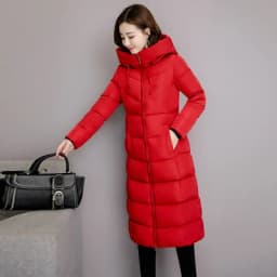 2026 Women's Winter Coats Long Section Warm Down Basic Jacket Coat Fashion Slim Outwear Female Korean Large Size Jackets M-6XL