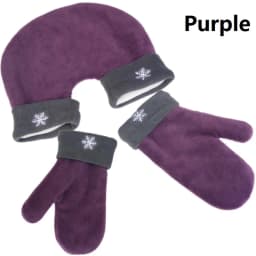 3pcs/set Couple Gloves Polar Fleece Lovers Winter Thicken Warm Glove 3 Color Sweethearts Christmas Gift Romantic Couples Mittens