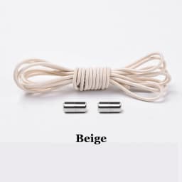 1Pair Elastic Shoelaces Round No Tie Shoe laces Sneakers Shoelace Kids Adult Rubber elastic Laces Lock One Size Fits All Shoes