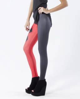 Women Galaxy Leggings Red And black printed Leggings pants Black Milk Leggins G L-1468