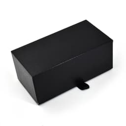Black PU Leather Geschenk Box for Manschettenknopfe cufflinks Storage Box Jewellery Cuff Links Gift Organizer Packaging Box Case