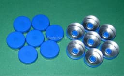 13mm Aluminium Plastic Cap,50pcs/lot! Colored Plastic Caps, Sealing Tear off Cap,Aluminium tops for crimp glass vial