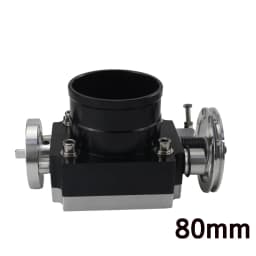 WLR - NEW 65MM 70MM 80MM 90MM THROTTLE BODY PERFORMANCE INTAKE MANIFOLD BILLET ALUMINUM HIGH FLOW