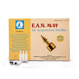 100 pcs ear acupuncture needles qizhou sterile acupunture needle for single use ear massage needle