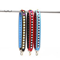 90cm Leather Shoulder Bag Strap With Rivet Customize Female Bag Handles Strap Removable Women DIY Handbag Accessories