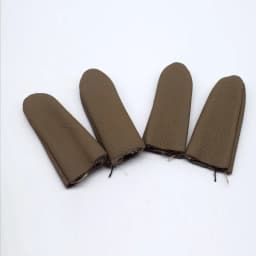 10PCS Finger Cots Nail Art Latex Fingertips Protective Leather Rubber Elastic Finger Gloves Antislip Protection Jewerly Tools
