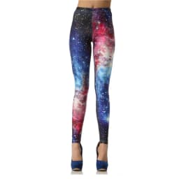 NADANBAO Brand New 3D Digital Black White Galaxy Legins Fashion Slim Sexy Leggins Printed Women  Leggings Woman Pants