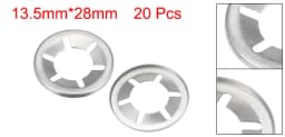 Uxcell 20pcs/lot M5/6/8/12/14/16 Internal Tooth Star Locking Washer 304 Stainless Steel Lock Washers Push On Locking Speed Clip
