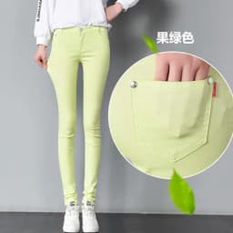 Spring Women's Oversize 34 White Pencil Pants Casual Cotton Leggings Trousers Office Slim Pantalones Elegant Stretch Sweatpant