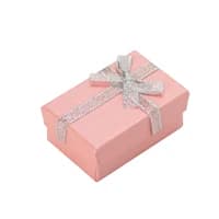 4x6cm Jewelry Boxes Pealr Paper Gift Boxes for Jewellery Packaging Display Earring Necklace Pendant Ring Box with White Sponge