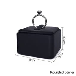 Jewelry Retail Store Black PU Ring Earring Stand Holder Bust Bangle Organzier Set Jewelry Pendant Necklace Chain Chokers Display