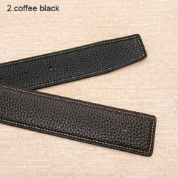 2026 WITHOUT BUCKLE 3.2cm 14colors Ciartuar new design for men women belt high quality cowskin genuine leather two sides