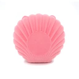 1 PCS Pink Velvet Shell Necklace Earrings Ring Box Jewelry Packaging For Wedding Engagement Display Holder Storage Wholesale