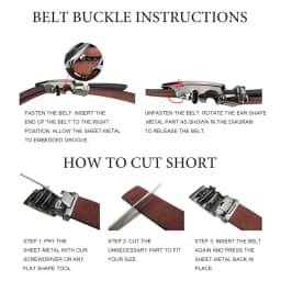 Maikun Luxury Leather Belt for Men Original Designt Ostrich Grain Automatic Buckle Belt Ceinture Homme Cinto Masculino