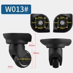 Luggage Replacement Wheels Suitcase on Wheels Replacement 14-30 Inch Luggage Accessories Silent Wheels for A  Luggage Casters